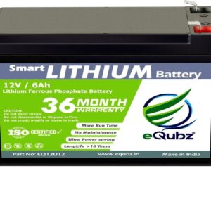 12V 6Ah EQUBZ Lithium-ion Battery